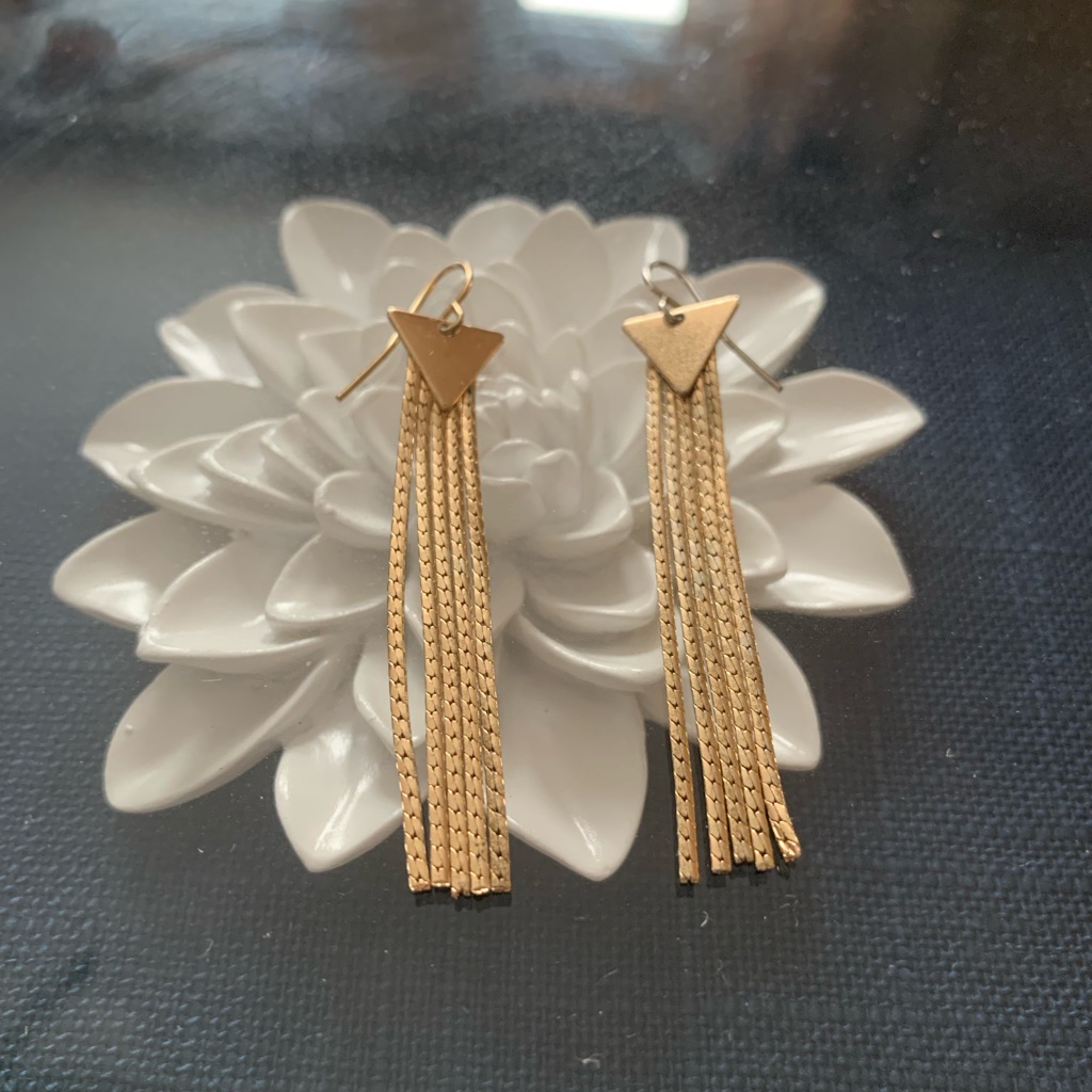 Gold Dangle Earrings